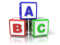 ABC Alphabet Cubes